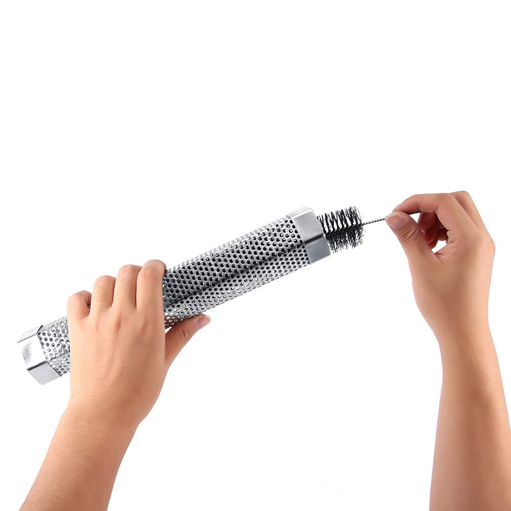 Stainless Steel Hexagonal Pellet Smoker Tube BBQ Outdoor Smoke Generator for Grilling