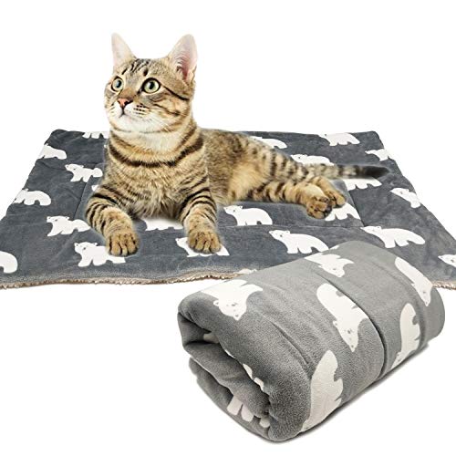 BPS Manta Cama para Perros Gatos Colchoneta Colchón Sofá Almohada para Mascotas Suave Tamaños S/M/L Color al Azar (S: 50x70 cm) BPS-1657 * 1