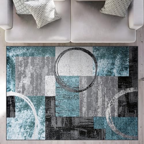 Tapete Gris Rectangular 7'10" x 10'2" Rugshop miniatura 6
