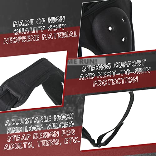 image for ZAKMIR 2 Pcs Black Soft Grappling Head Gear Wrestling Headgear Adjusta