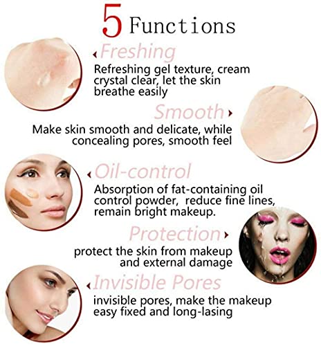 Phoera Soft Matte Full Coverage Foundation And Concealer, Poreless, Waterproof, Blendable Long Lasting 24Hr Foundation 30Ml With 6Ml Makeup Lasting Facial Moisturizing Face Primer (102 Nude) #TOP6