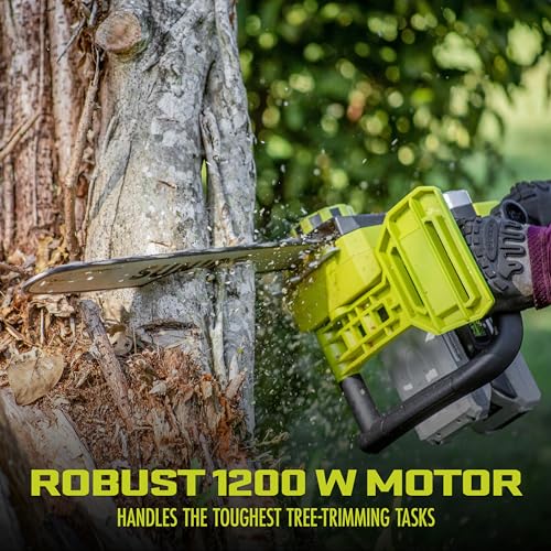 image for Sun Joe 24V-X2-CS16 48-Volt IONMAX Cordless Chain Saw 16-inch Kit, (w/