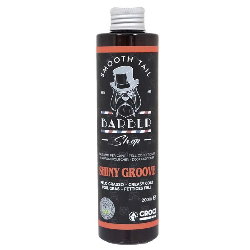 Croci BALSAMO per Cani Barbershop Shiny Groove Pelo Grasso/PURIFICANTE E LENITIVO 200ml