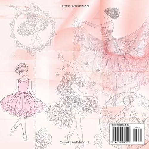 Graceful Tutus: Ballet Coloring Fun: Whirl and Twirl with Every Color! Ages 5-14