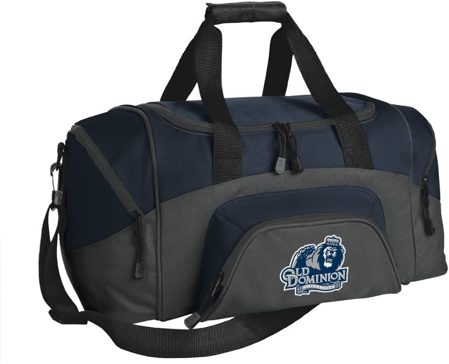 SMALL Old Dominion University Gym Bag Deluxe ODU Travel Duffel Bag Carryon