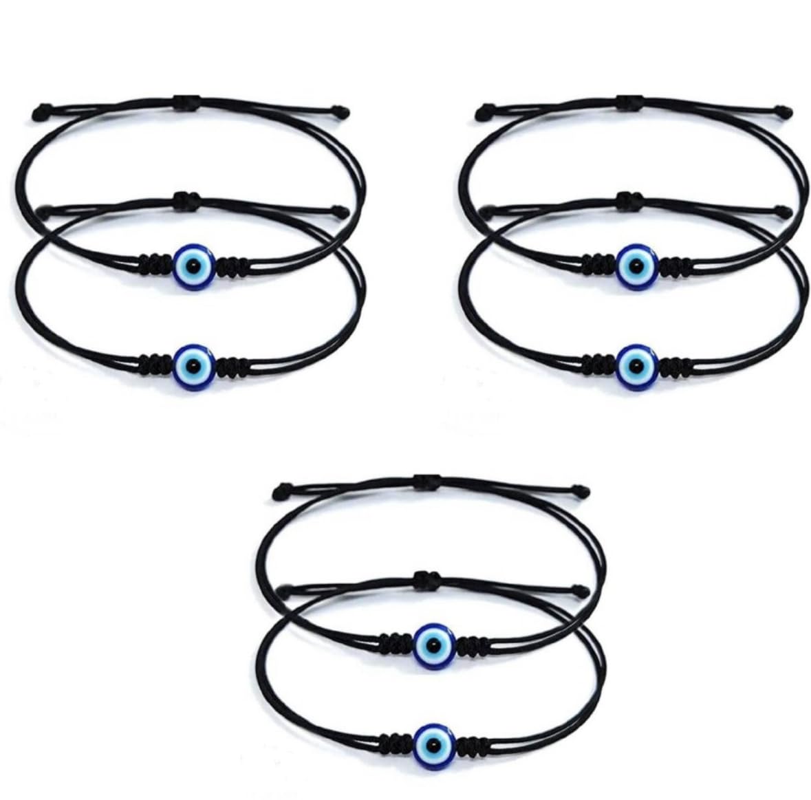 See full amazon price history chart for PRANJAL GEMS Evil Eye Bracelet For Men And Women Nazar Dhaga Adjustable Nazariya Bracelets (Set) (6) PRANJAL GEMS Evil Eye Bracelet For Men And Women Nazar Dhaga Adjustable Nazariya Bracelets (Set) (6) (B0D7VQW17V) Amazon Price History, Amazon Price Tracker