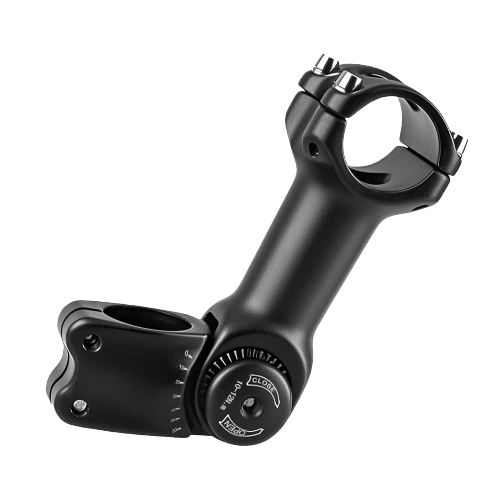 Regulowany wspornik kierownicy rowerowej, 31,8 mm x 120 mm, kąt ± 60°, stop aluminium, zamiennik do rowerów MTB, rowerów szosowych, BMX