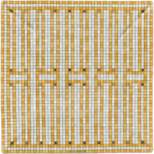 エルメス HERMES モザイク24 スクエアプレート プチカレ No.2 11cm ポーセリン 磁器 食器 ギフト (ゴールド) [並行輸入品]