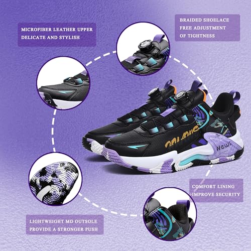 CJSPORX Women Men Basketball Shoes Breathable Men Non Slip Outdoor Fashion Unisex Sneakers4