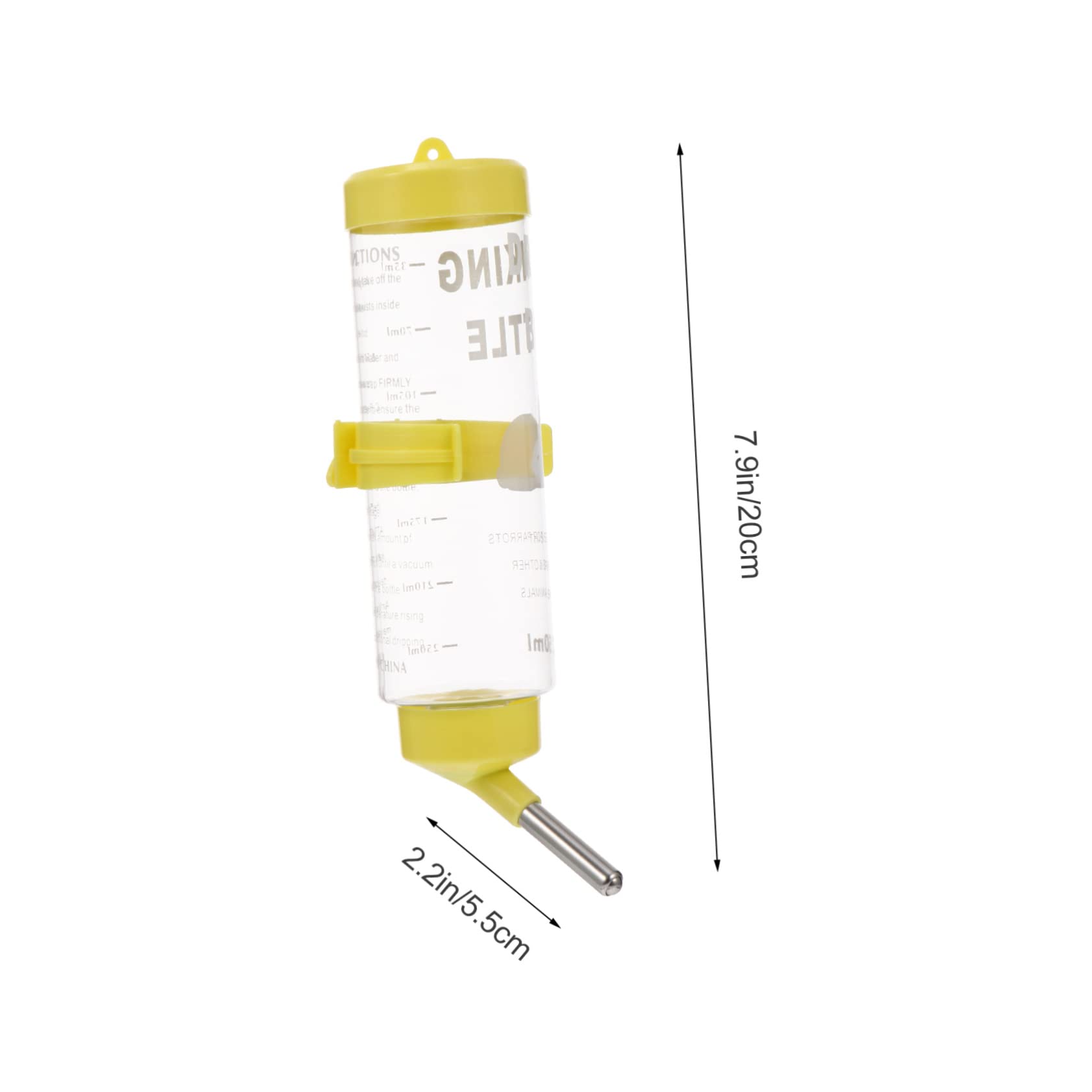 POPETPOP 6piezas Bebedero Automático para Roedores Botella De Agua para Conejos y Chinchillas Antigoteo y De Usar Accesorios para