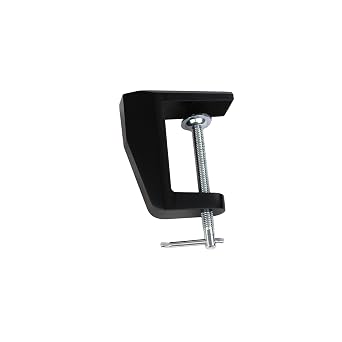 Luxo 60001BK A-Edge Mount Bracket for Horizontal Surface Mounting, Black