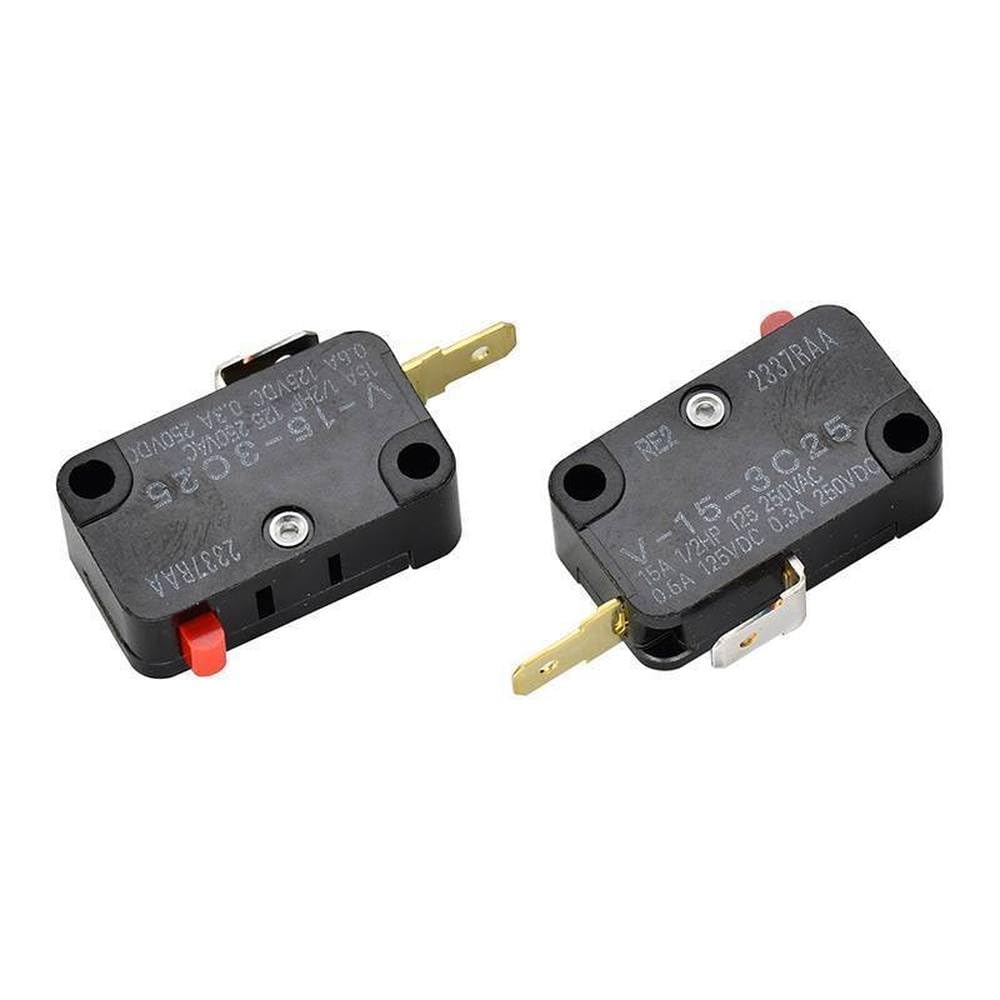 2PCS Microwave Door Switch SZM-V16-FA-63 SZM-V16-FD-63 3B73362F PS3522738 SZMV16FA63 Compatible with GE Microwave Oven