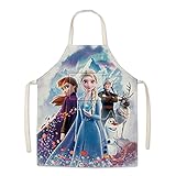 APROR Apron with Pocket for Kids Aprons for Girls Chef Kitchen Baking Painting Smocks Party Birthday...