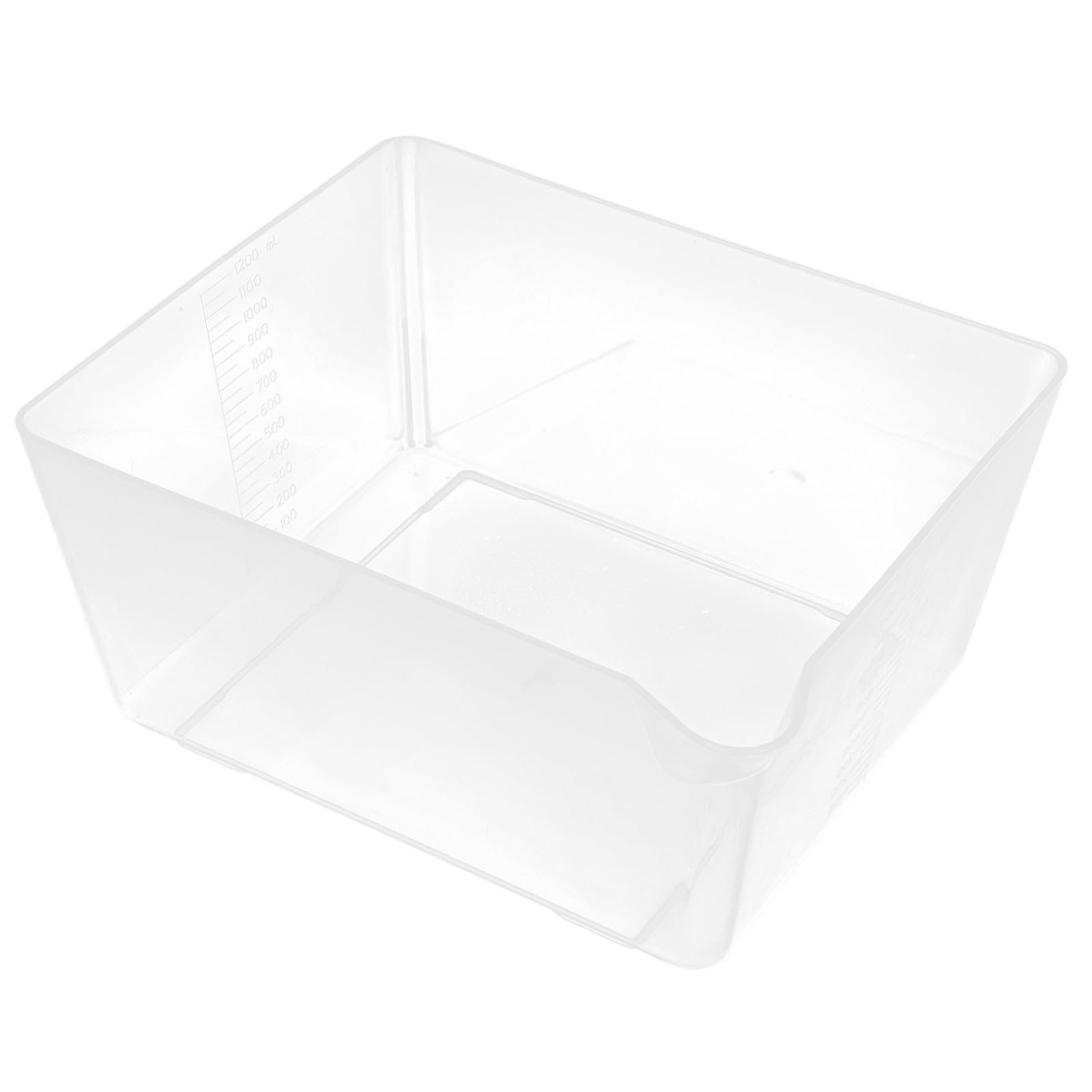 INOOMP 2pezzi Vaschette Trasparenti in Acrilico per Bilancia Elettronica da Cucina Vassoi Resistenti e Pratici per Pesatura Alimenti per Cucina Pasticceria e Negozi di Frutta