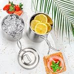 2 Pieces Stainless Steel Camping Cups, Stackable Camp Mug - Image 6