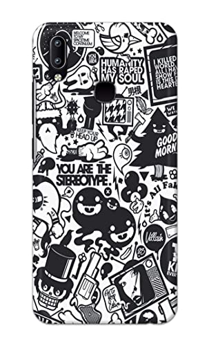 Image of Printed Hard Back Cover Case for Vivo Y91 | Vivo Y93 | Vivo Y95 Back Cover (Mixed Cartoon) -203