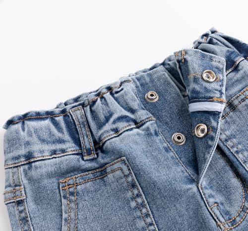 Jeans para niñas con pierna larga Kidscool Space de 2 a 7 años 4