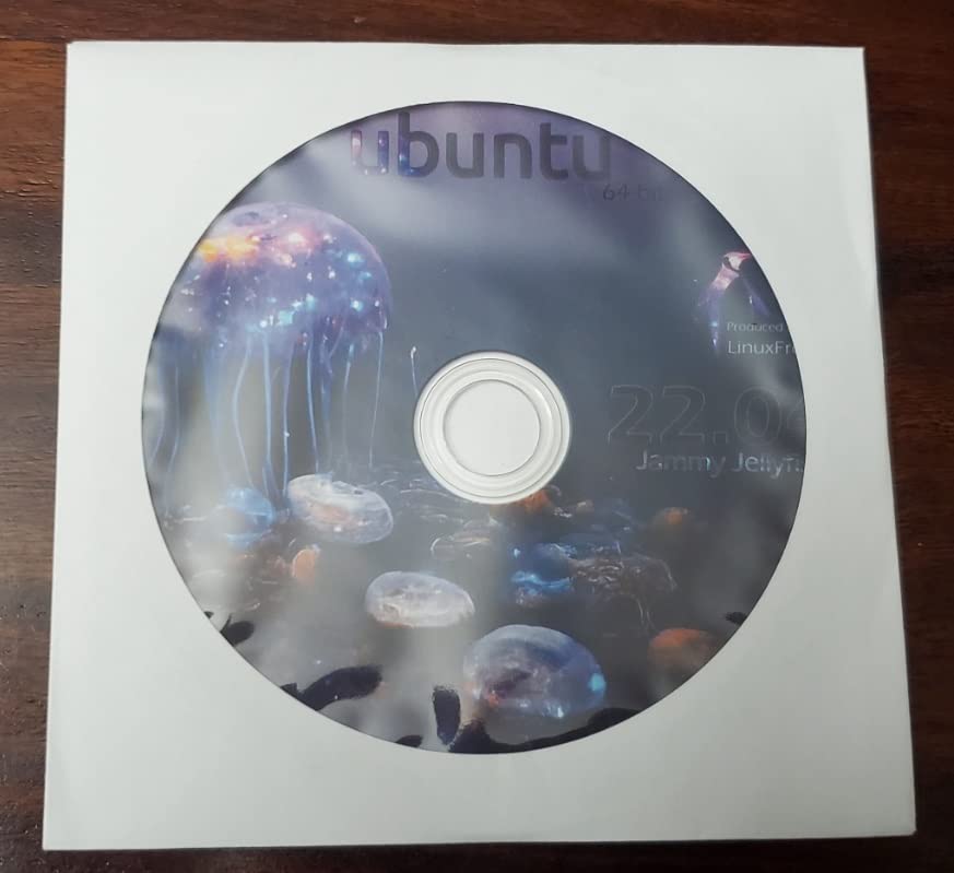 ubuntu linux 2204 dvd - official 64-bit release - long-term support