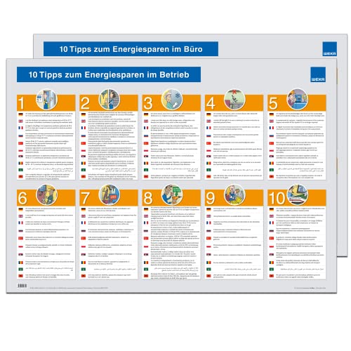 Poster - Energiesparen: im Büro / im Betrieb