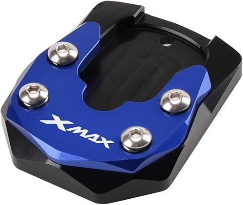 Kickstand Extension Pad Motorcycle Accessories Kickstand Side Stand Extension Enlarger Pad Side Bracket for Yam&aha Xmax X-MAX 125 250 300 400