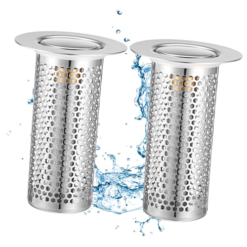 Lurrose 2pcs Colador para Fregadero baño y cocina