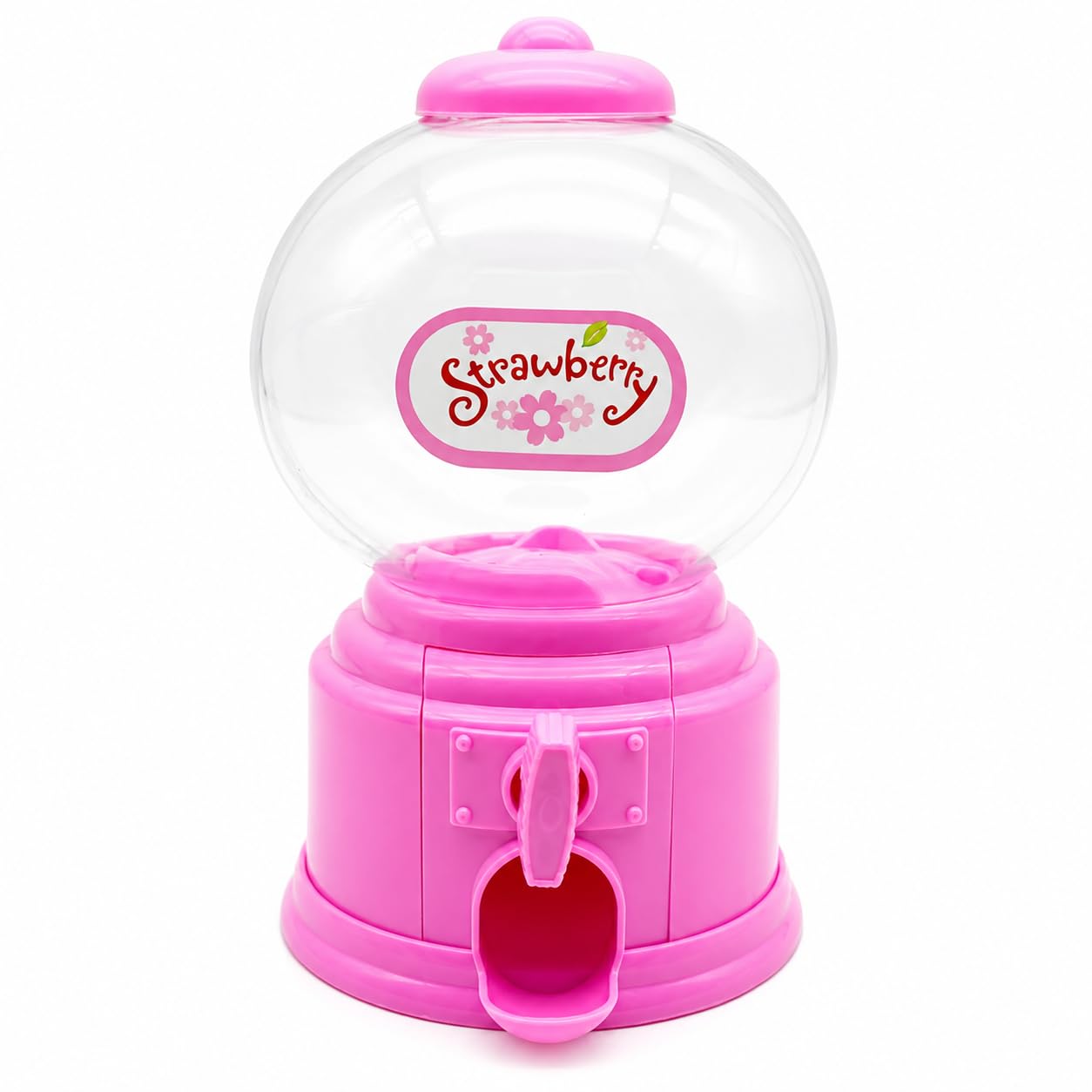 Children's Mini Candy Machine for Kids Manual Candy Dispenser, Pink-image-18