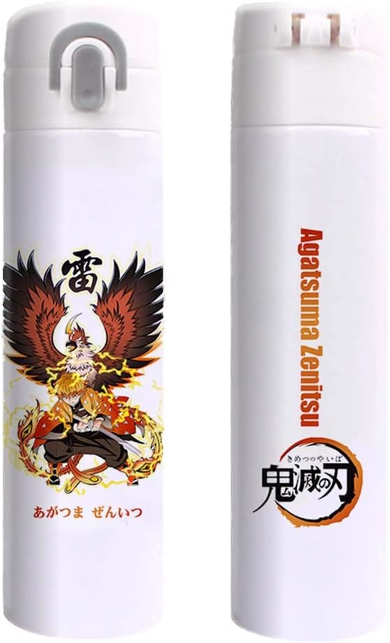 Elibeauty Japanese Anime Stainless Steel Insulated Cup Agatsuma Zenitsu Cartoon One Piece Demon Slayer Naruto Vacuum Cup Insulated Double Wall Leak Proof Sports Water Bottle Gift For Anime Fans Thermoses Home Oneinfive Com Au Elibeauty Japanese Anime Stainless Steel Insulated Cup Agatsuma Zenitsu Cartoon One Piece Demon Slayer Naruto Vacuum Cup Insulated Double Wall Leak Proof Sports Water Bottle Gift For Anime Fans Thermoses Home Oneinfive Com Au
