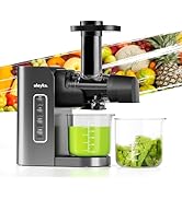 olayks. Cold Press Juicer,Slow Masticating Juicer with Soft &amp; Hard Modes,Juicer Machines Vegetabl...