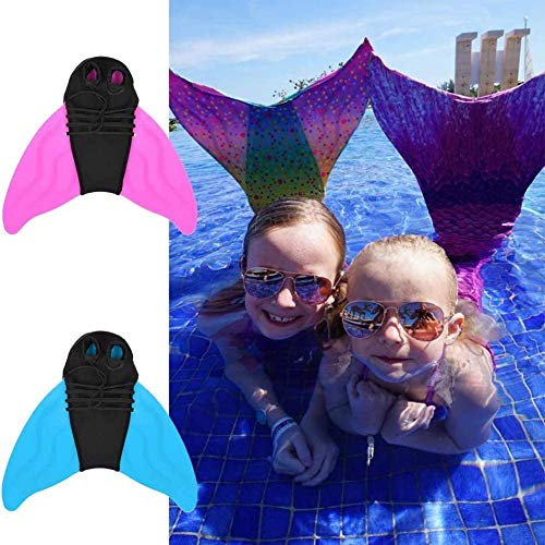 image for FAROOT Swim Fins for Kids and Adults, Monolithic Mermaid Tail Fins Mon