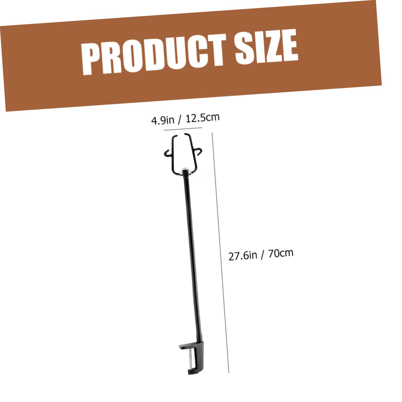 Outanaya Pet Grooming Arm Clamp Hair Dryer Mounting Bracket Punch- Dryer Rack Hands- Hair Dryer Holder