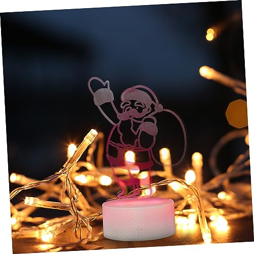 Veilleuse de nuit Père Noël USB cadeau idéal pour table festive - 3