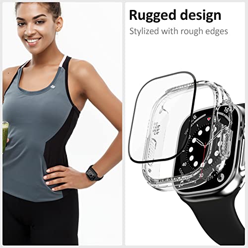HATALKIN 【2色セット】ケース Compatible with Apple Watch
