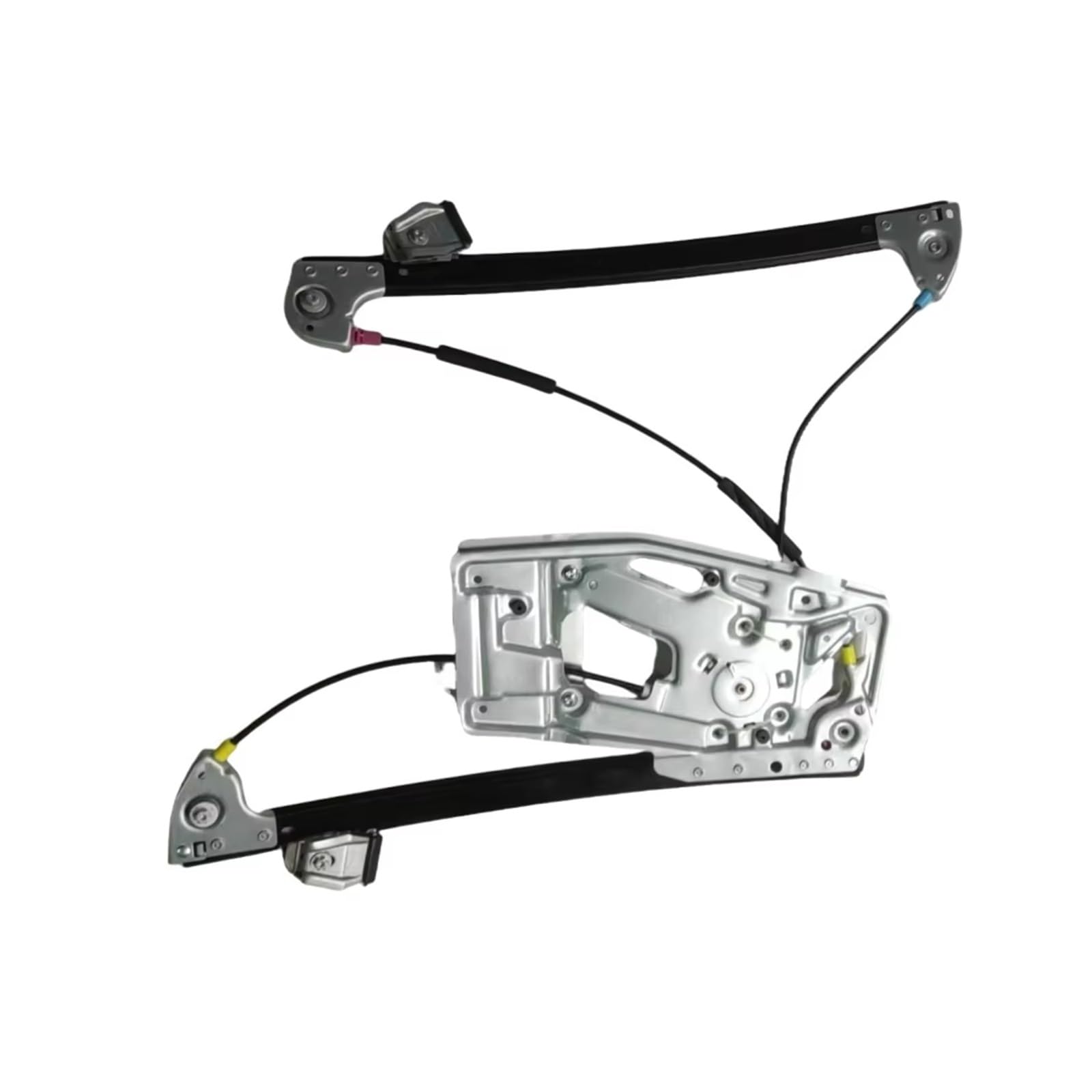 Hhfksci Power Window Regulator for BMW 528i E39 1996 1997 1998 1999 2000 2001 2002 2003 2004 Front Door Window Lifter Mechanism Regulator 51338252393(Left 51338252393)