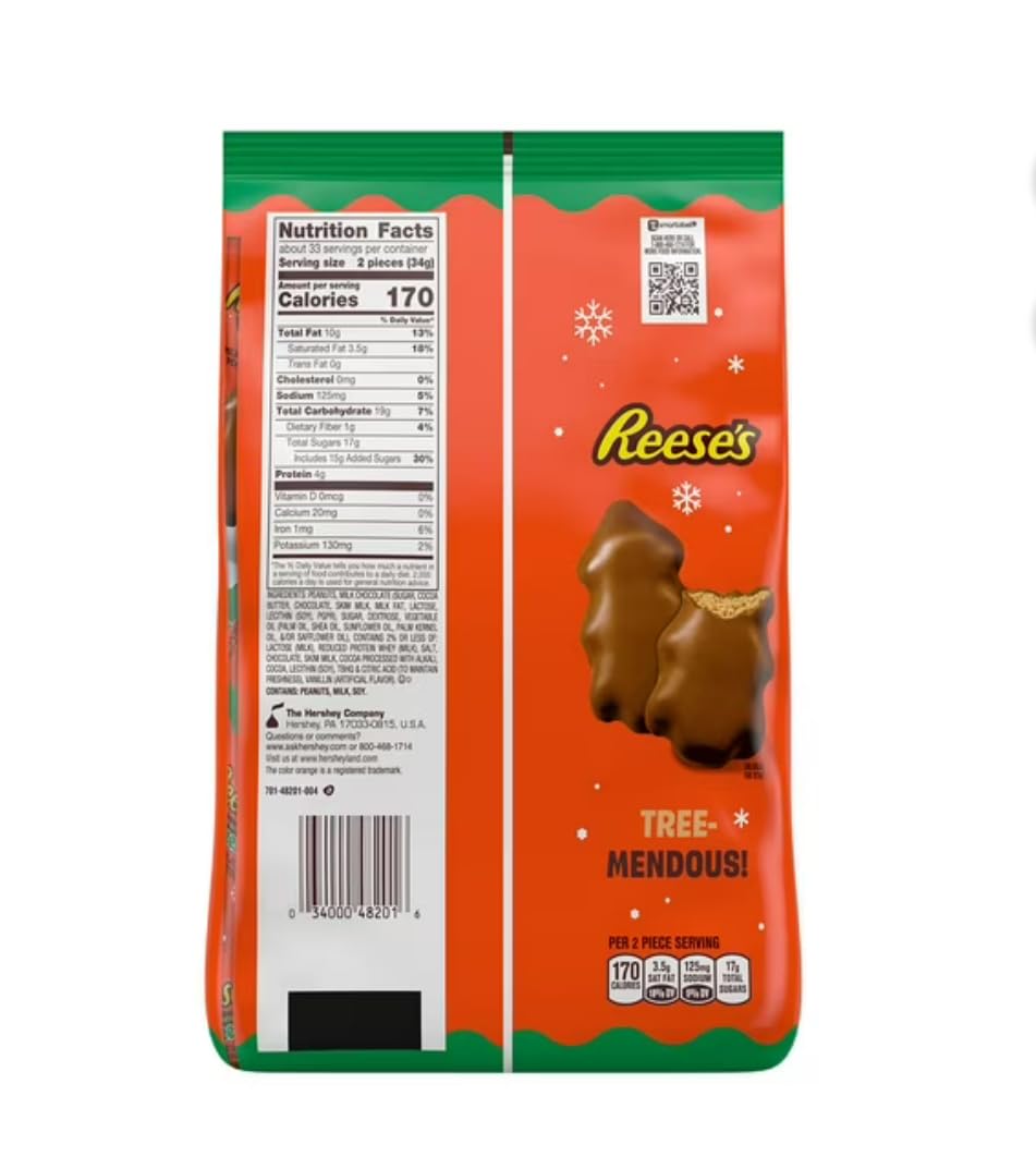 REESE'S Holiday Peanut Butter Trees (39.8 oz., 65 ct.)