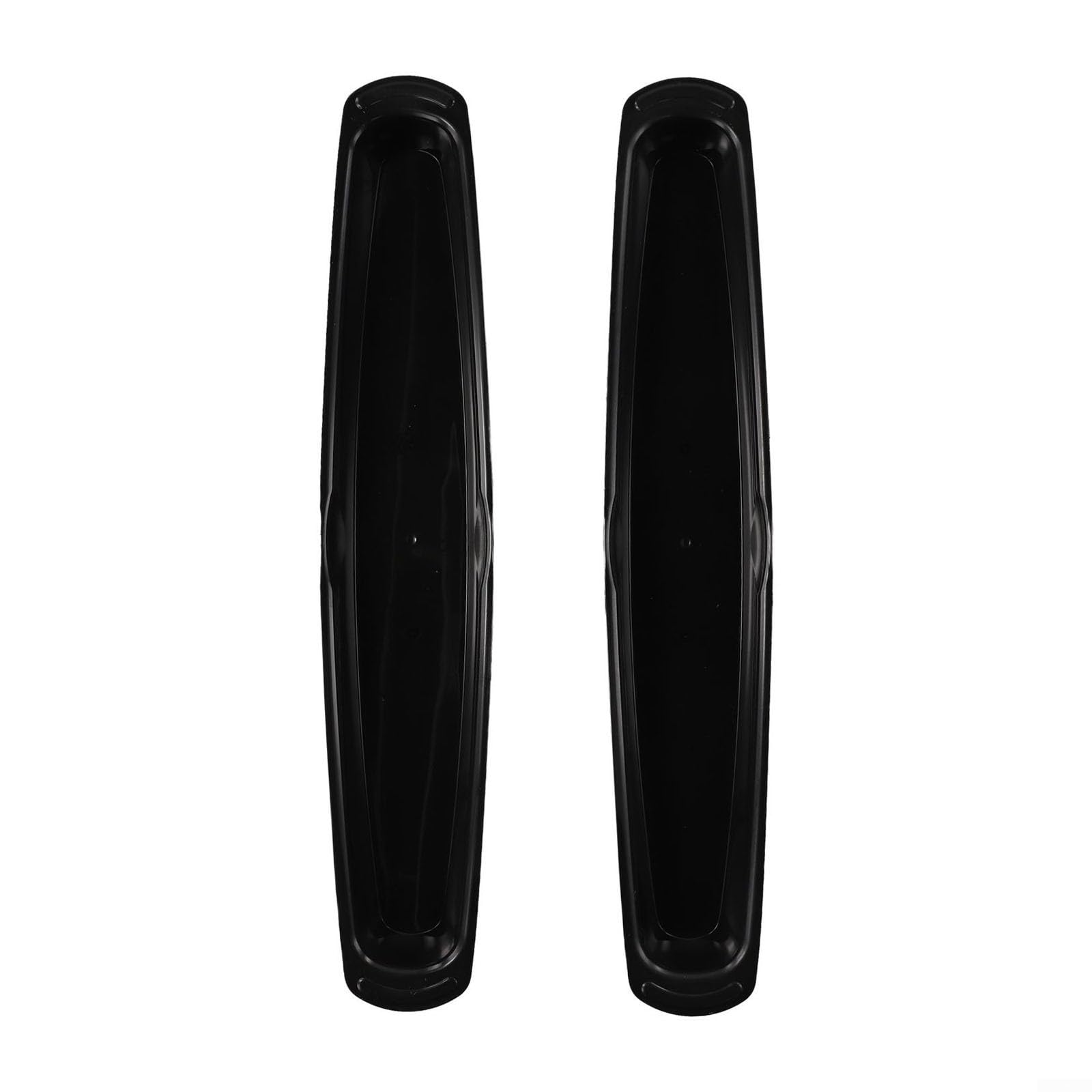 Vasiumic 14.5 Inch Grill Grease Collector Drip Pan Compatible with George Foreman Grills, Heat Resistant Oil Catcher Tray Outdoor BBQ Replacement Parts, Black(2pcs)