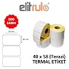 Terazi Etiketi 40x58 Termal - 500 Adet