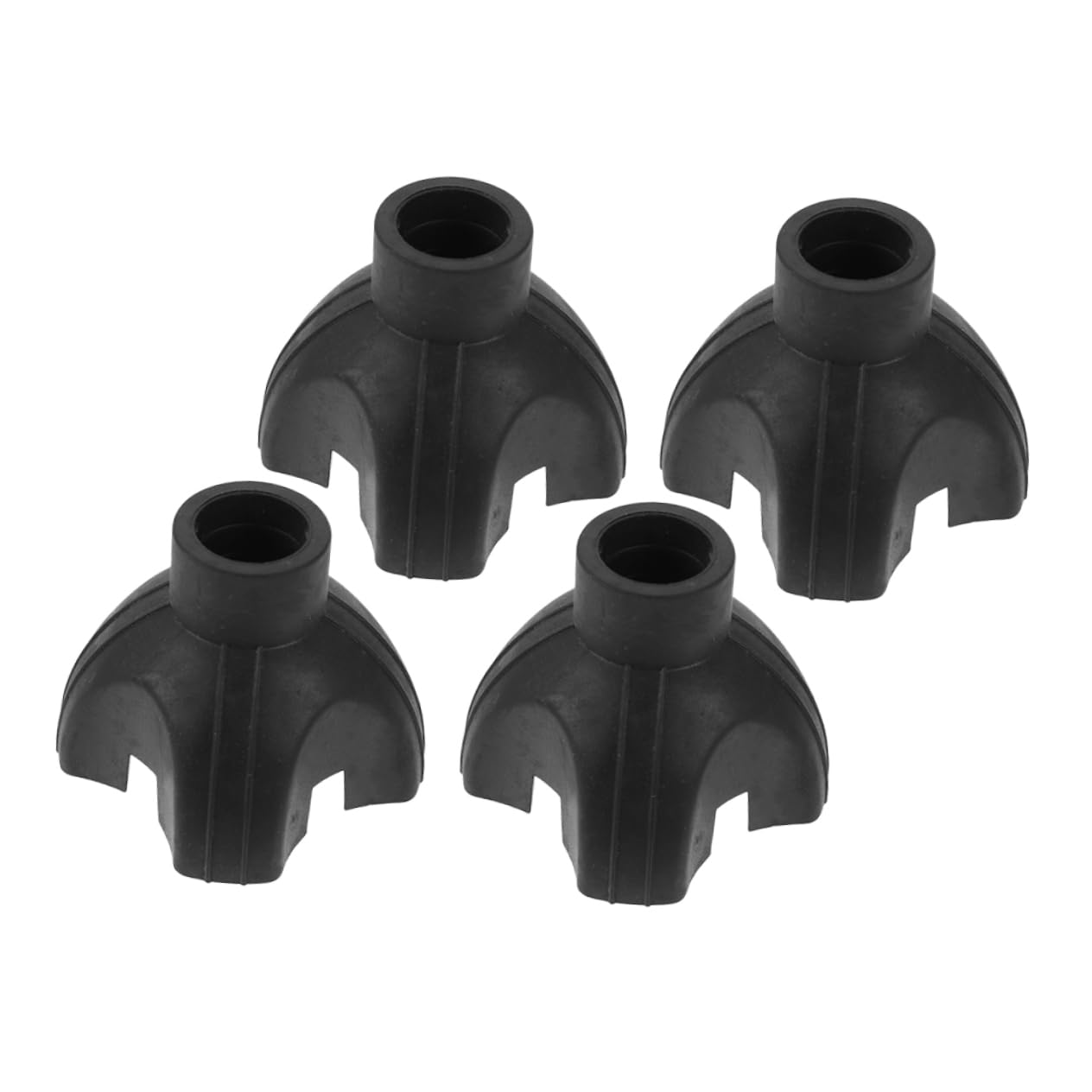 HAWILLOSCH Rubber Replacement Tips for Walking Cane Pack Walking Cane Accessories Nonslip Grip