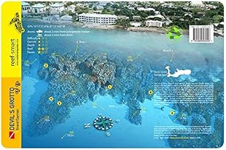 Devil's Grotto Grand Cayman Island Waterproof Dive Card