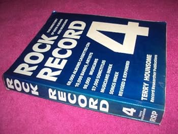 Hardcover Rock Record: Directory of Albums and Musicians No. 4 Book