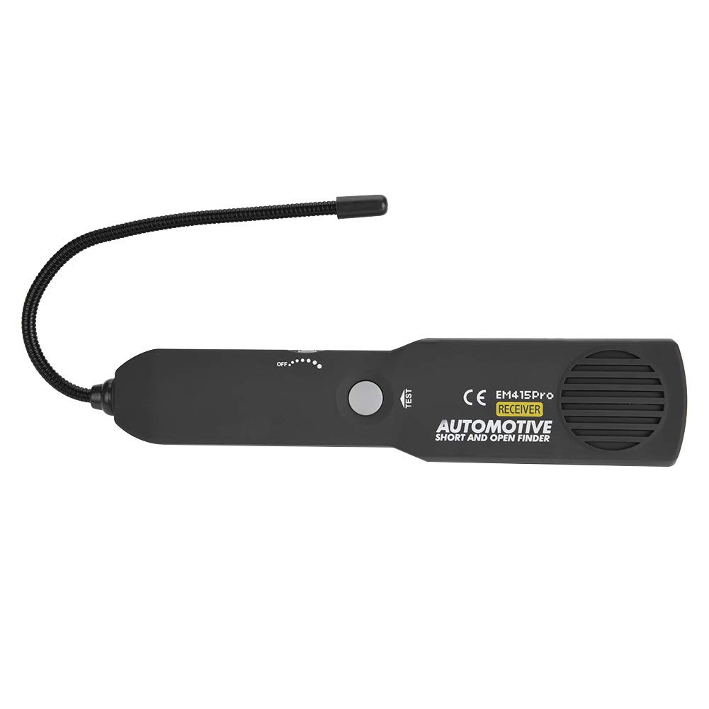 Herramienta de Reparación de Automóviles EM415PRO Rastreador de Cables - Probador de Buscador de Cortocircuitos Abiertos con Sonda Flexible, Pantalla LED, Bolsa de Almacenamiento