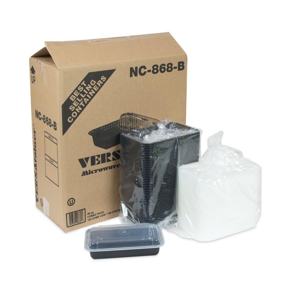 Amazon.com: Pactiv Newspring 28-oz. Versatainer Rectangular Food