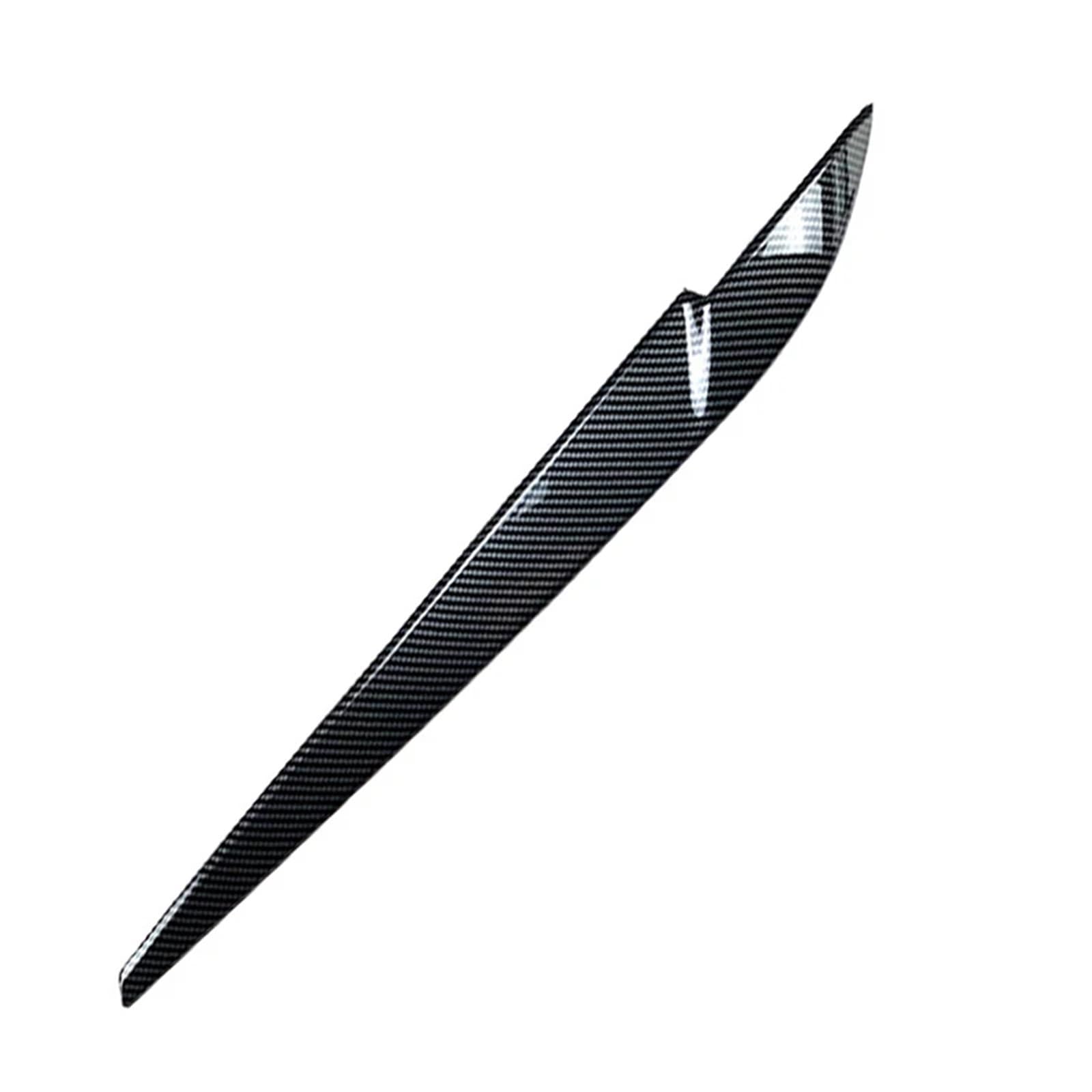 Dla X5 X6 F15 F16 Błyszczący Carbon Przedni Reflektor Brwi