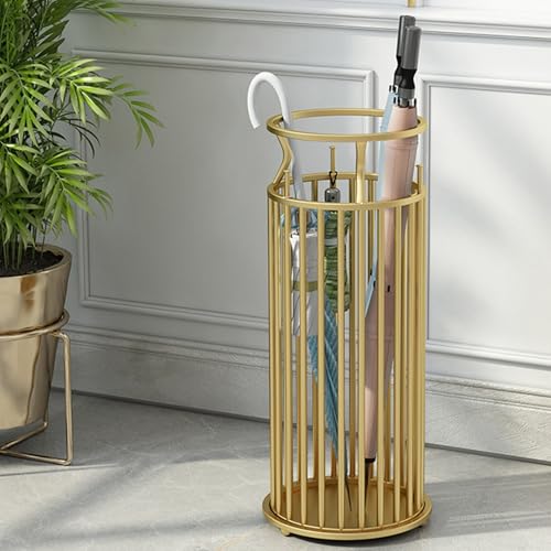 Porte-parapluie support autoportant compact et robuste en métal - 7