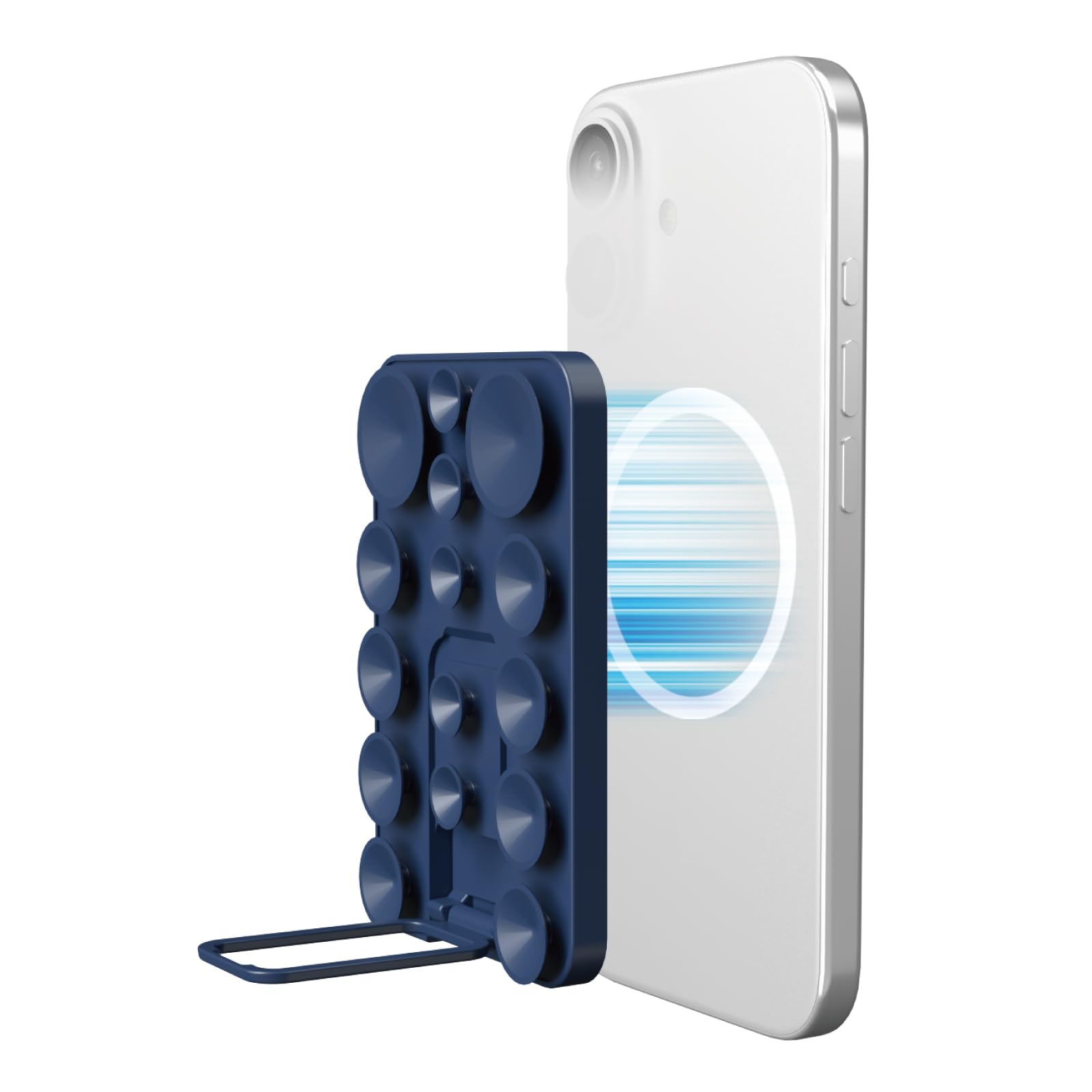 Amazon | エレコム スマートフォン用 吸盤シリコンパッド マグネット