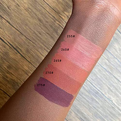 Maepeor Matte Liquid Lipstick Set 5 Colors High-Pigmented Smooth Creamy Lipstick Long-Lasting Non-Stick Cup Not Fade Lip Combo Set For All Skin #TOP1