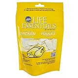 LIFE ESSENTIALS BY CAT-MAN-DOO All-Natural Freeze Dried Chicken Treats for Dogs & Cats Free of Grains, Fillers, Additives and Preservatives Proudly Made in The USA - (2 oz. Bag)