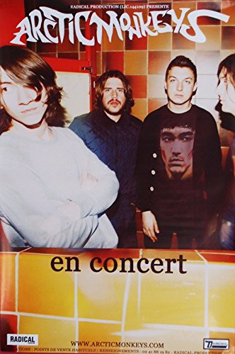 Poster Arctic Monkeys En Concert : sublimer votre chambre au style rock