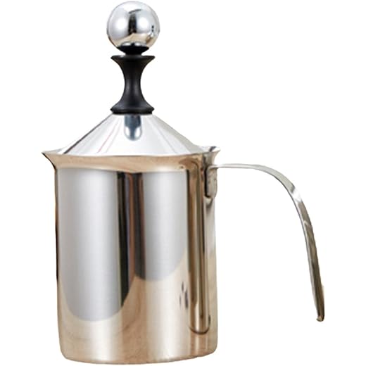 Club BollywoodManual Milk Frother Cappuccino Milk Creamer K
