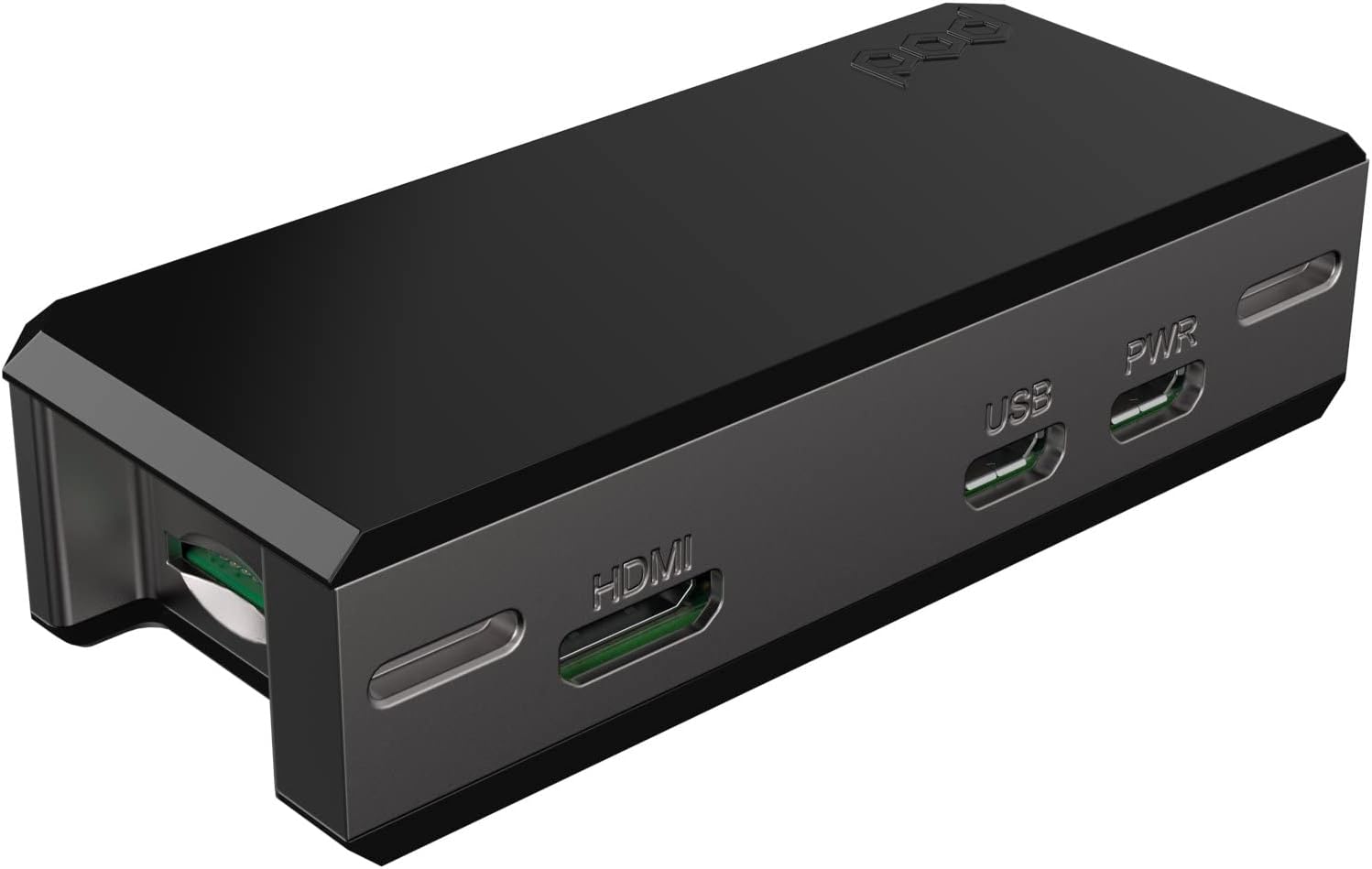 Argon POD Case for Raspberry Pi Zero 2 W — Aluminum Passive Cooling Enclosure | Modular Expansion via POD Modules | Access to All Ports & GPIO Pins