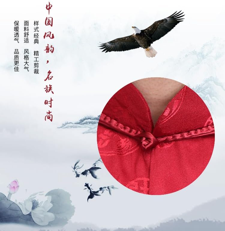 Chinese Tang Suit Traditional Uniform Short Sleeve Top Kungfu Shirt for Men - Image 4